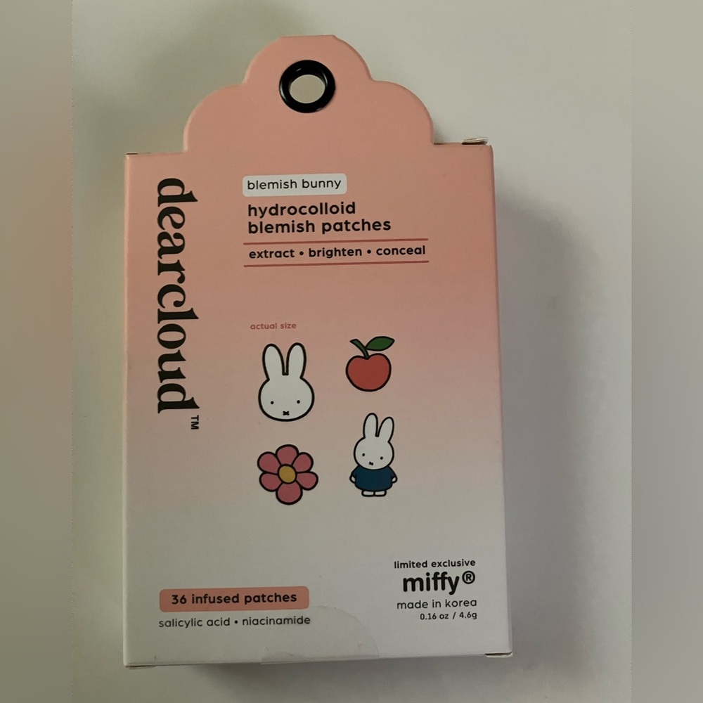 Dearcloud Miffy Hydrocolloid Blemish Patches - 36 Count